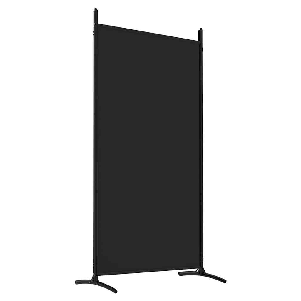 4-Panel Kamerscherm 346x180 cm Stof Zwart - 53% Korting