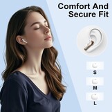 Draadloze Bluetooth 5.4 Koptelefoon - Goud Wit (31% Korting)
