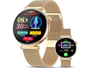 Dames Smartwatch met ECG & AI Functies (34% Korting)