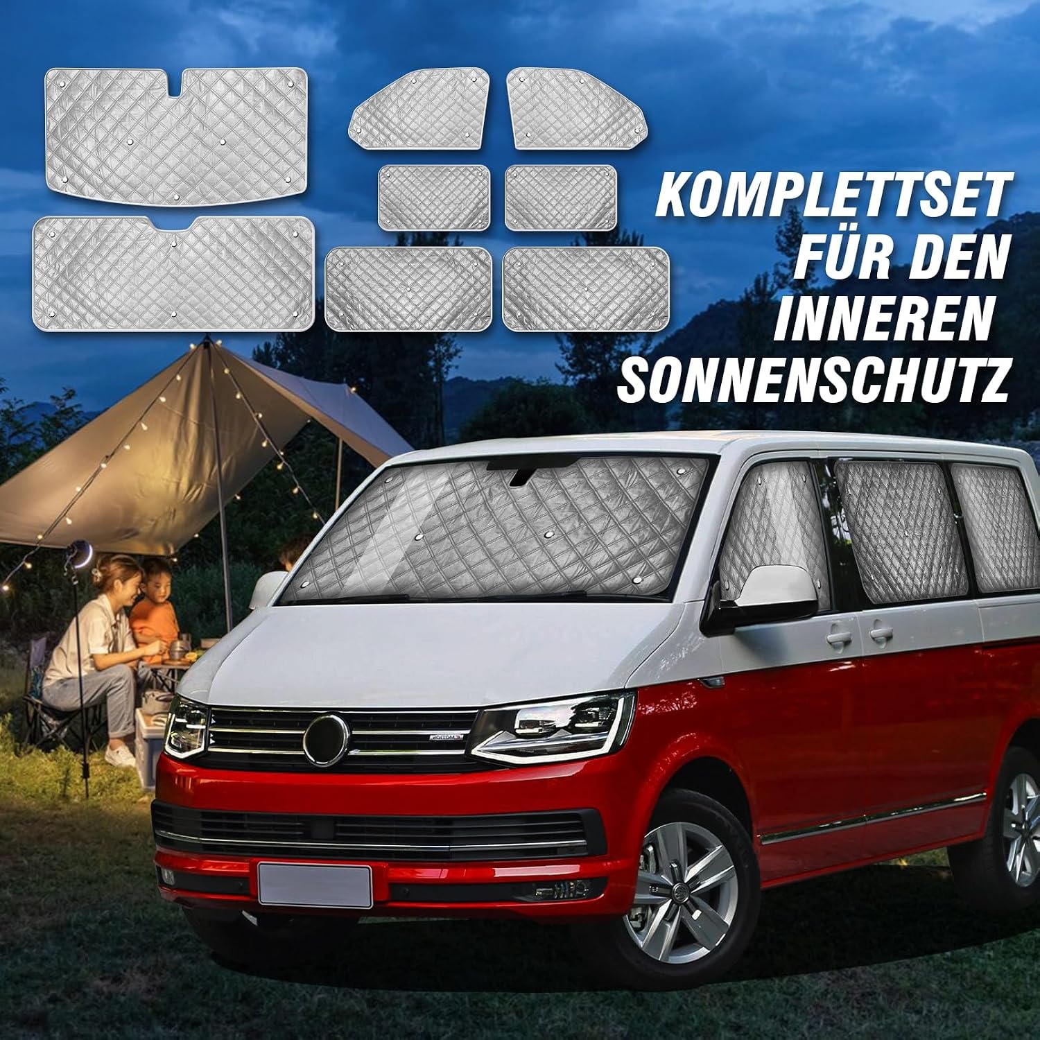 MaxAwe Thermomatten 8-delig voor VW T5/T6 LWB - 53% Korting