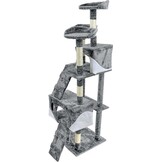 XXL Krabpaal & Speelhuis Grijs - 170 cm Hoog - 34% Korting