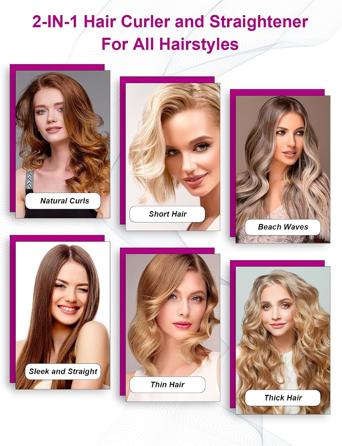 2-in-1 Stijltang & Krultang met 33% Korting