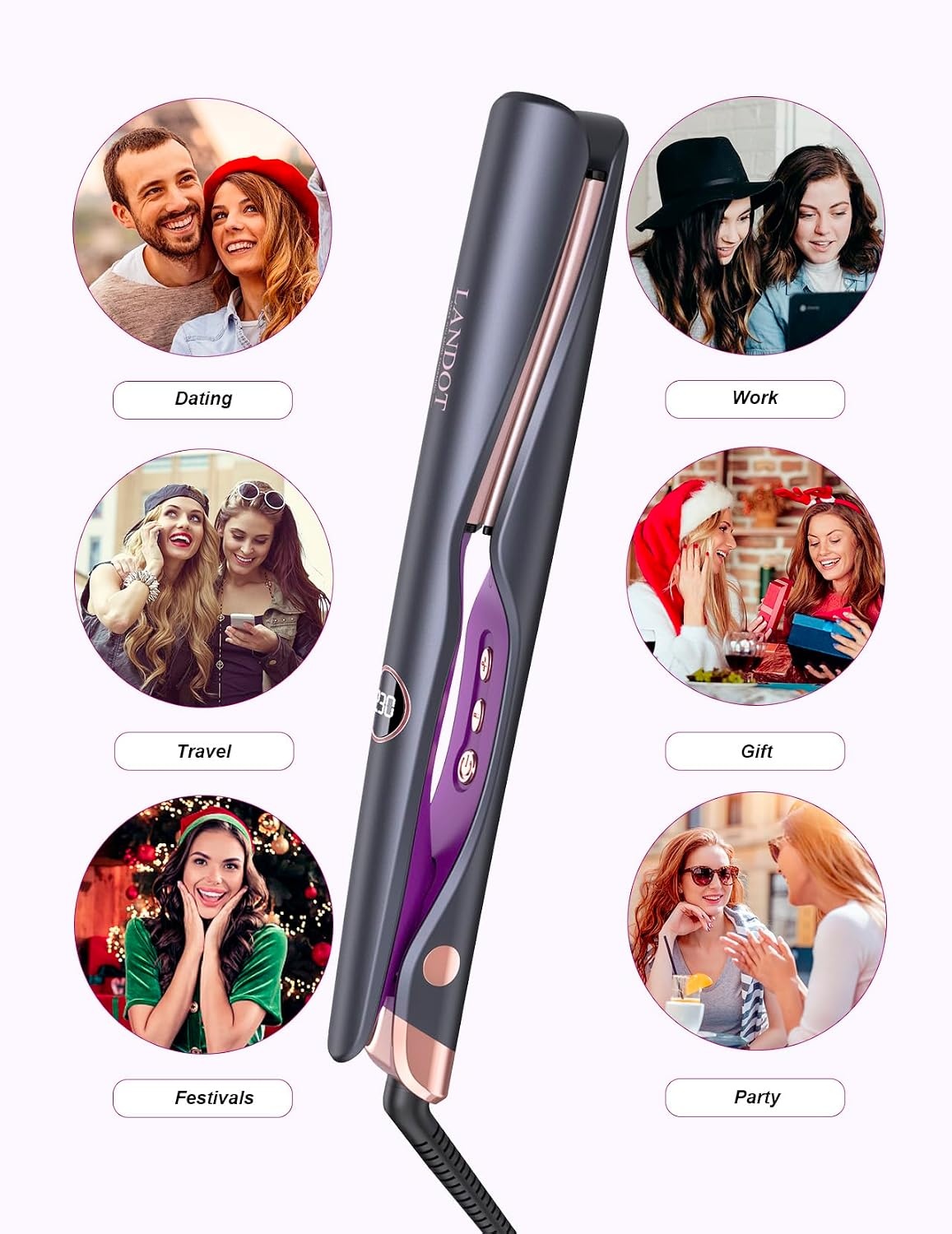 2-in-1 Stijltang & Krultang met 33% Korting