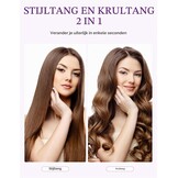 2-in-1 Stijltang & Krultang met 33% Korting