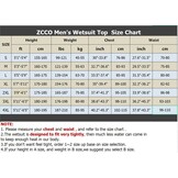ZCCO 3mm Neopreen Duikjack Heren - Zwart - Maat L - 33% Korting