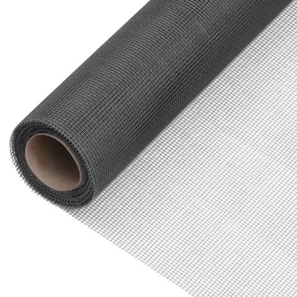 VidaXL Glasvezel Gaas 60x500 cm Zwart - 58% Korting