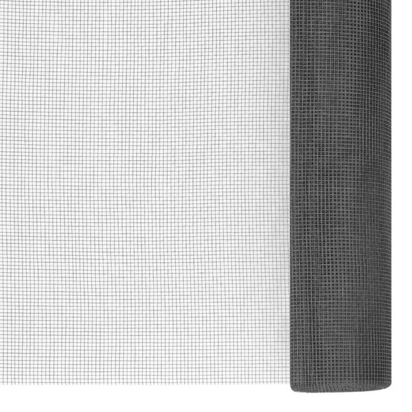 VidaXL Glasvezel Gaas 60x500 cm Zwart - 58% Korting