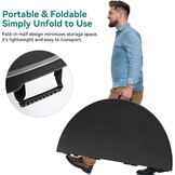 Klaptafel Rond 122 cm Zwart - 34% Korting