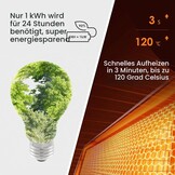 Hocosyme Infraroodpaneel 800W met thermostaat - 34% Korting!