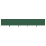 Groen Windscherm 5-Panel 600x160 cm - 54% Korting!