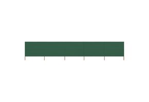 Groen Windscherm 5-Panelen 600x160 cm - 58% Korting