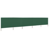 Groen Windscherm 5-Panel 600x160 cm - 54% Korting!