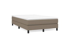 Bedframe taupe stof 120x200 cm - 41% korting