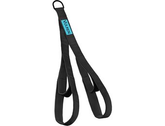 Vulken Tricep Rope Cable Attachment - Zwart - Twee lengtes: 56 cm en 73 cm