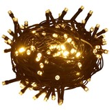 vidaXL Lichtsnoer 2000 LED's voor binnen en buiten IP44 200 m warmwit