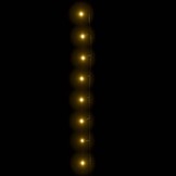 vidaXL Lichtsnoer 2000 LED's voor binnen en buiten IP44 200 m warmwit