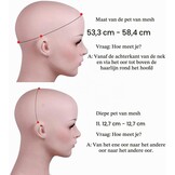 HAIRCUBE Charmante pruiken van echt haar voor vrouwen Kort blond haar met zwarte wortelpruiken