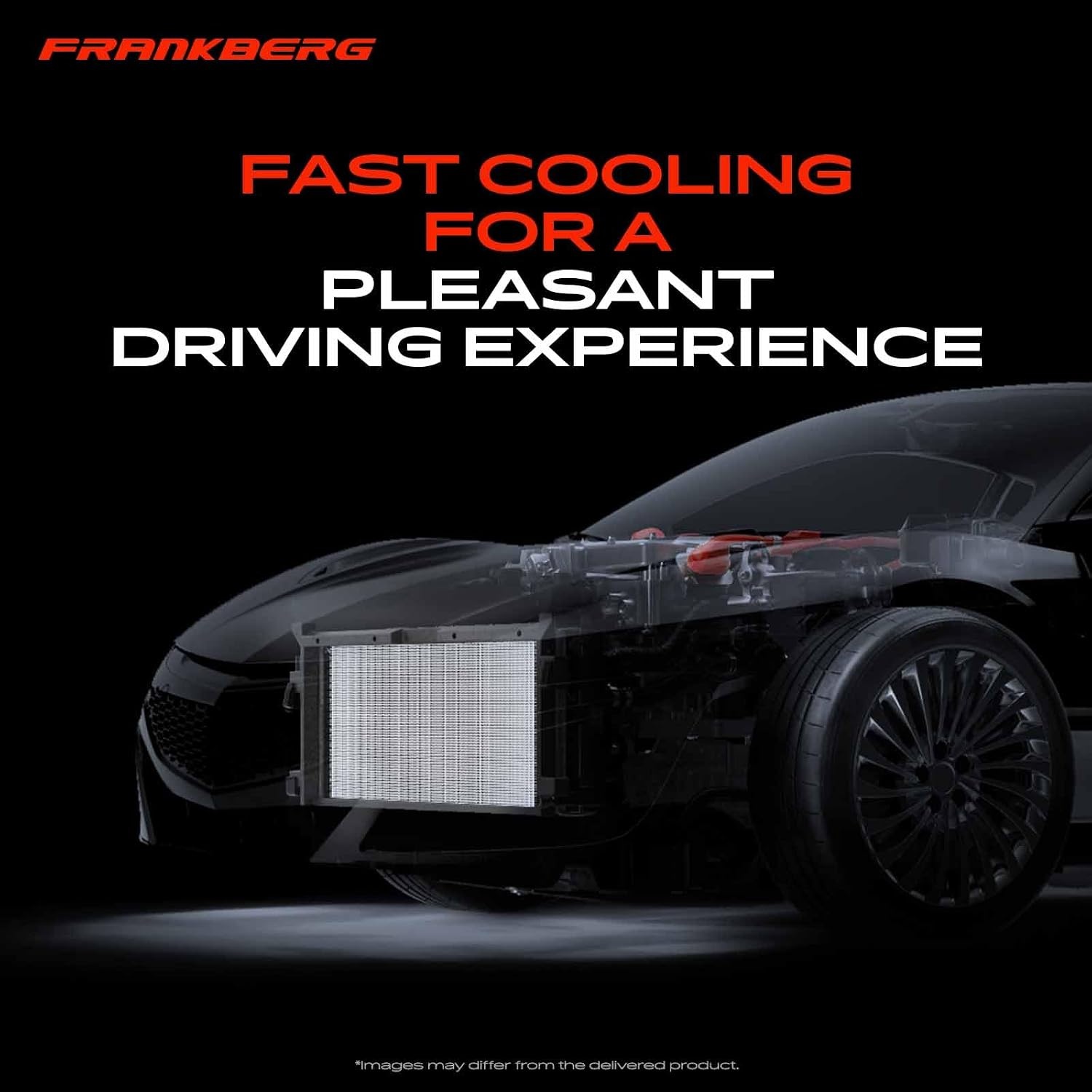 Aircocondensor Jaguar I-Pace X590 (608x400mm Aluminium) - 34% Korting