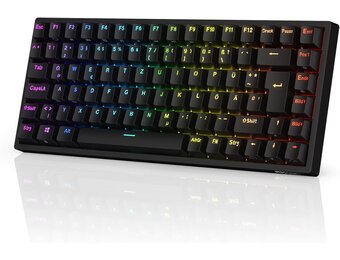 Mechanisch Gaming Toetsenbord QWERTZ 75% RGB - 57% Korting!