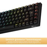 Mechanisch Gaming Toetsenbord QWERTZ 75% RGB - 57% Korting!