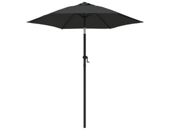 Parasol Aluminium Antraciet 200x224 cm - 33% Korting!