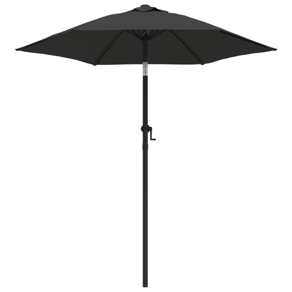 Parasol Aluminium Antraciet 200x224 cm - 33% Korting!