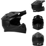 Kindermotocrosshelm Full-Face Zwart L met 34% Korting