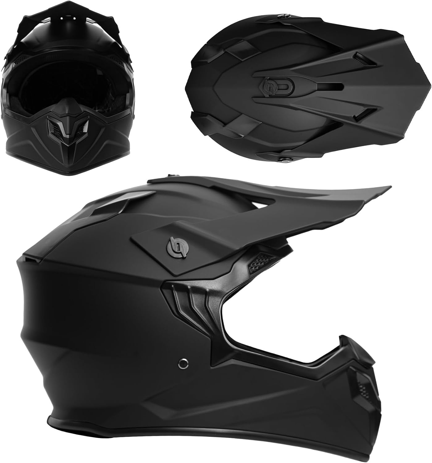 Kindermotocrosshelm Full-Face Zwart L met 34% Korting