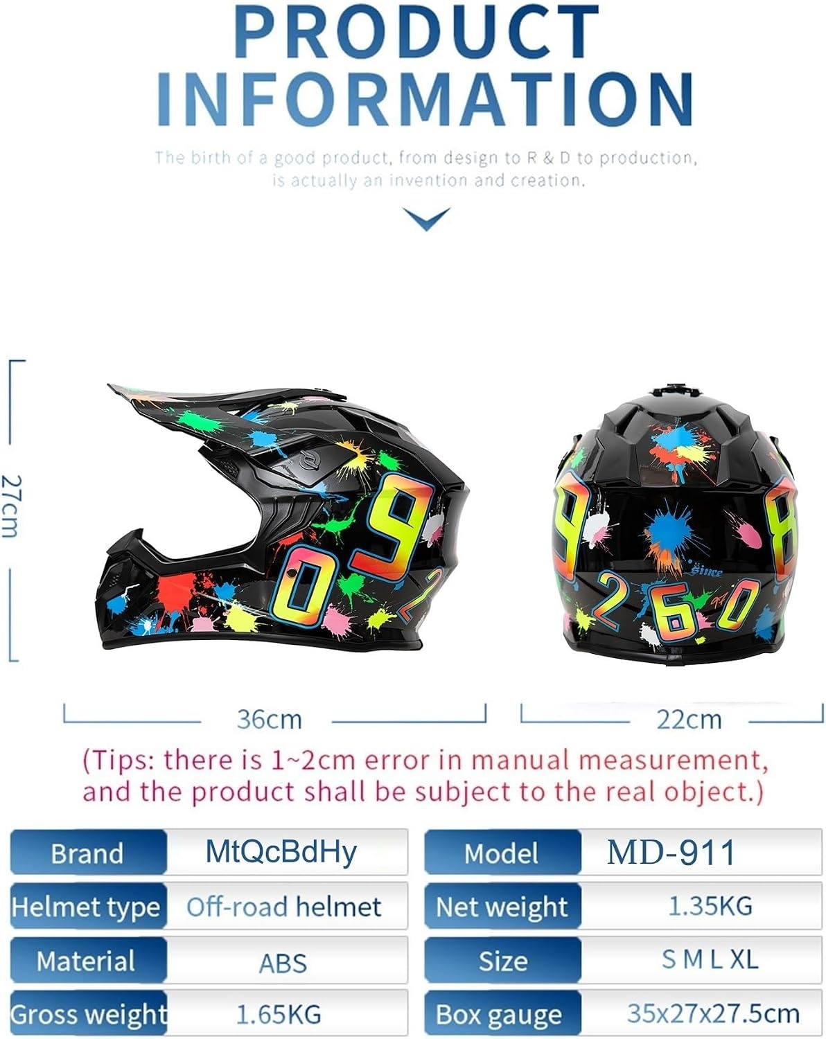 Kindermotocrosshelm Full-Face Zwart L met 34% Korting