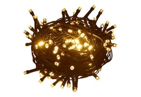 vidaXL Lichtsnoer 2000 LED's Warmwit, 200m Buiten/Binnen IP44, 41% Korting