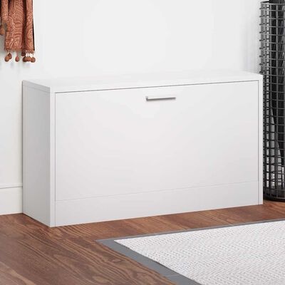 Schoenenkast Wit 80x24x45 cm - Ruimte voor 6 Paren, 34% Korting