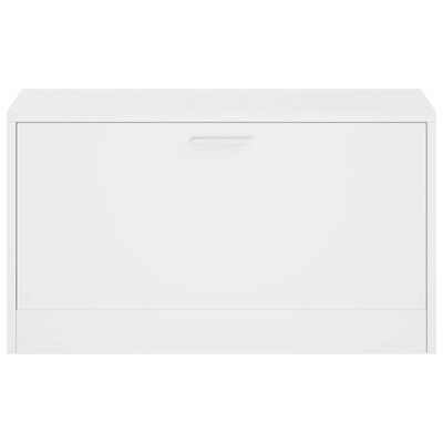 Schoenenkast Wit 80x24x45 cm - Ruimte voor 6 Paren, 34% Korting