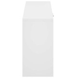 Schoenenkast Wit 80x24x45 cm - Ruimte voor 6 Paren, 34% Korting