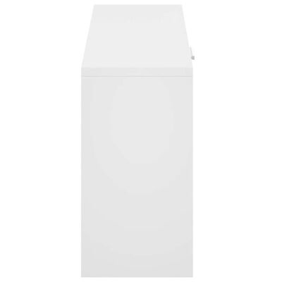 Schoenenkast Wit 80x24x45 cm - Ruimte voor 6 Paren, 34% Korting