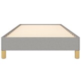 Lichtgrijs Bedframe van Stof 90x200 cm - 34% Korting!