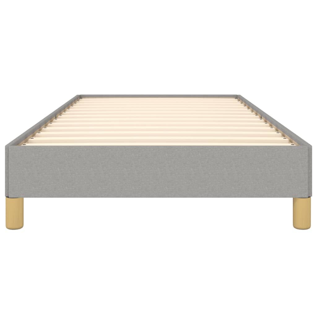 Lichtgrijs Bedframe van Stof 90x200 cm - 34% Korting!