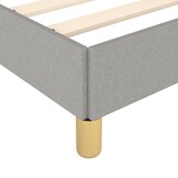Lichtgrijs Bedframe van Stof 90x200 cm - 34% Korting!