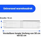 Uittrekbaar Warmhoudrooster RVS Antiaanbak - 32% Korting