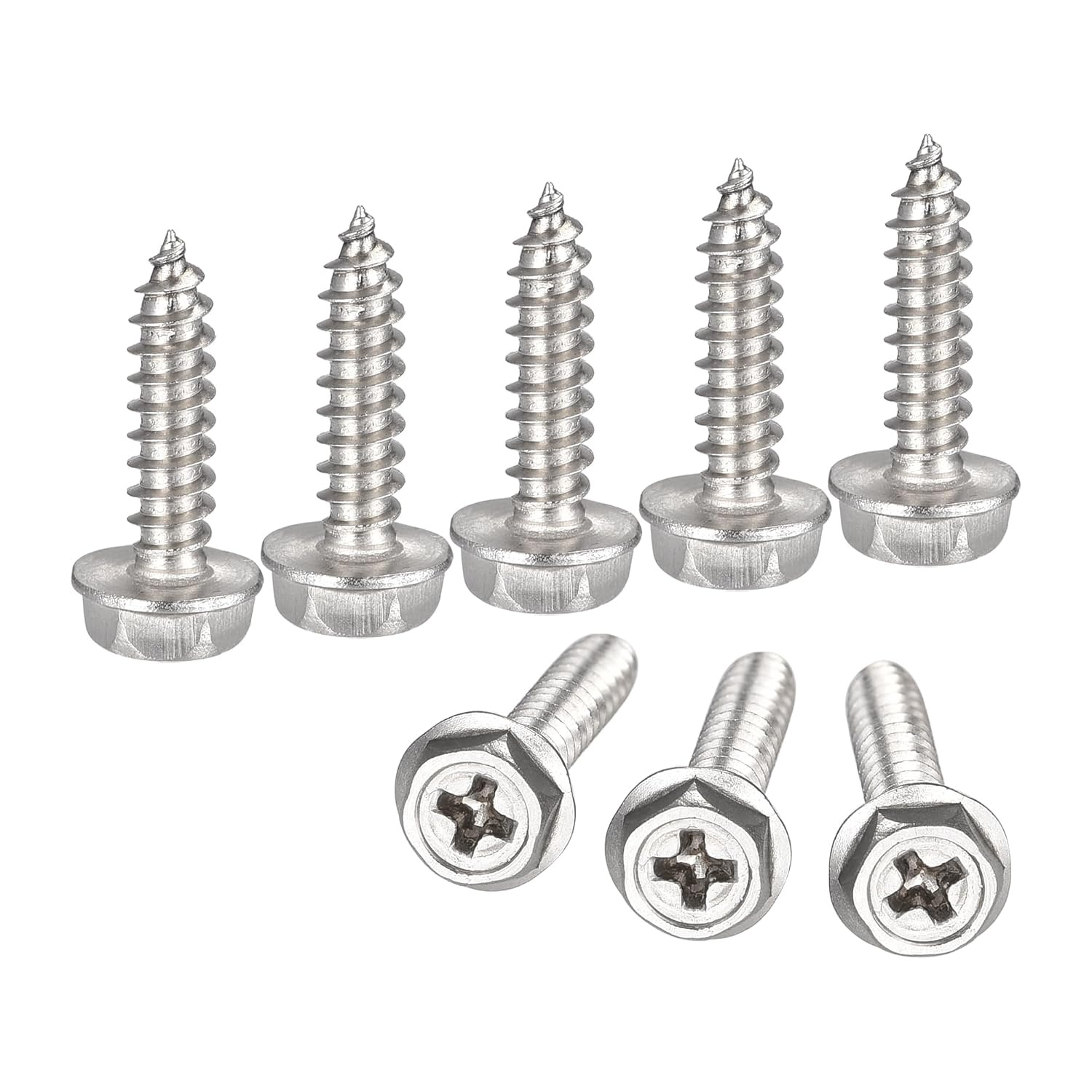 25x Zelftappende Schroeven M3x12mm RVS 304 - 47% Korting