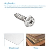 25x Zelftappende Schroeven M3x12mm RVS 304 - 47% Korting