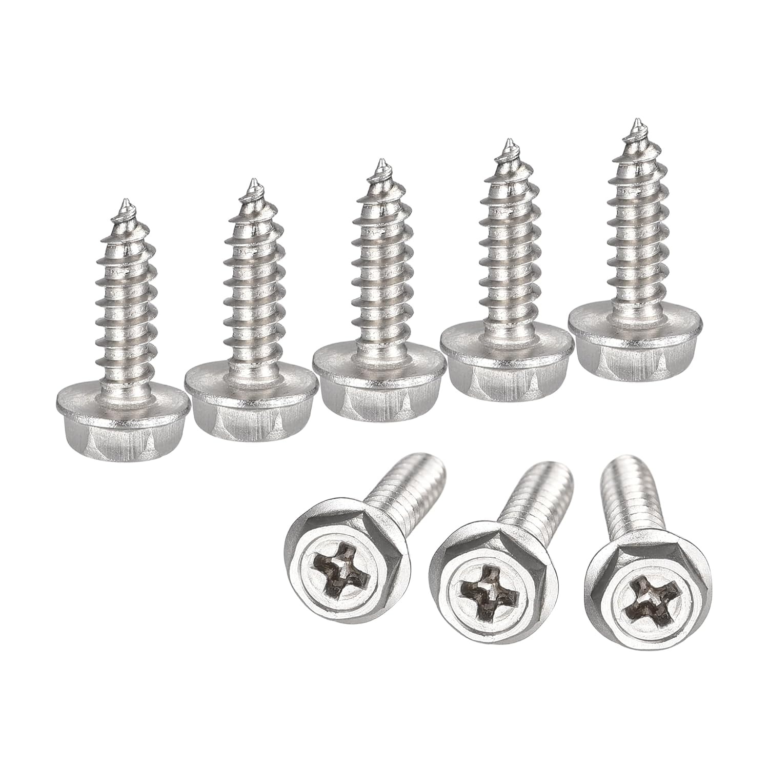 25x Zelftappende Schroeven M3x12mm RVS 304 - 47% Korting