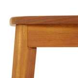 VidaXL Acaciahouten Tuintafel 160x90x75 cm - 59% Korting