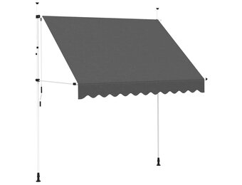 Uittrekbare Luifel 250 cm Antraciet - 53% Korting