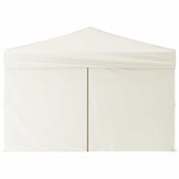 Inklapbare Partytent met Zijwanden 3x3m Crème - 34% Korting