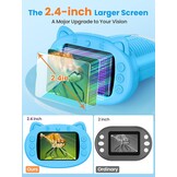 Digitale Kinder Microscoop 1000x Vergroting met IPS Scherm & LED