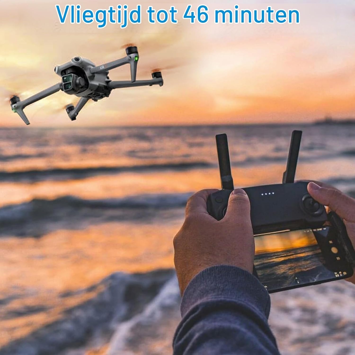 DJI Air 3 / Air 3s Drone Vluchtaccu (2 stuks) - 30% Korting!