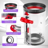 Stofreservoir voor Dyson V11/V15 - Groot & Wasbaar met 32% Korting