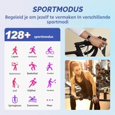 Smartwatch Dames Roze - 1,47 inch, Hartslag, SpO2, 124 Sporten - 29% Korting