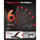 Verstelbare Halterbank - Inklapbaar & 300KG Capaciteit - 53% Korting