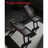 Verstelbare Halterbank - Inklapbaar & 300KG Capaciteit - 53% Korting